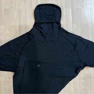 Lululemon Shirt Mens XL Pullover Live In Practice Metal Vent  Tech Athletic Hood